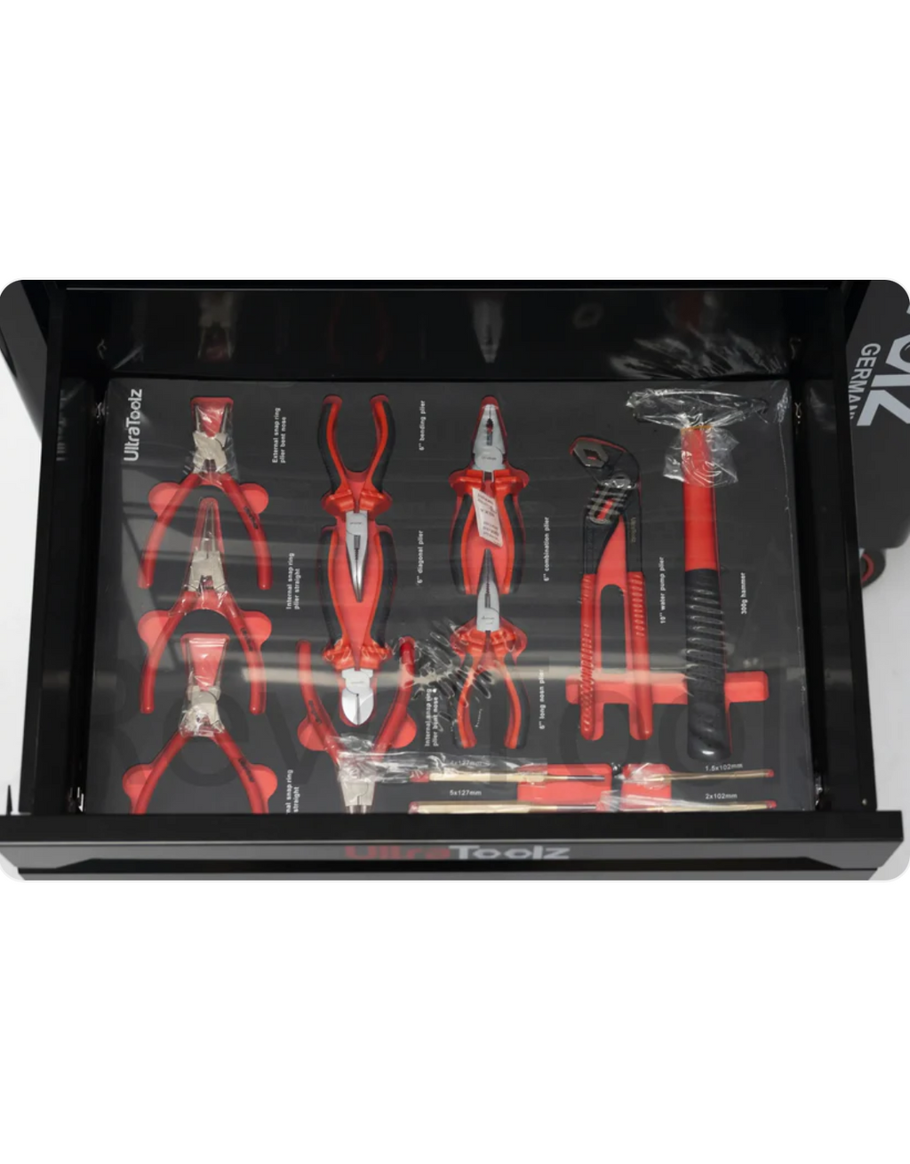 CARRINHO DE FERRAMENTAS ULTRATOOLZ XXL + 300 PÇS